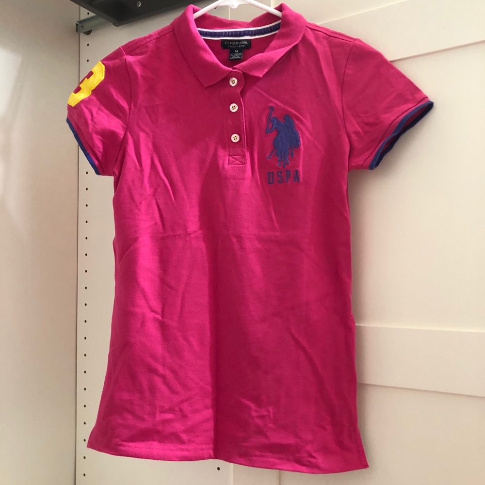 U.S. Polo Assn Pink,& Purple Polo